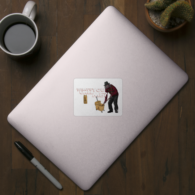 Scream! It's Fred the Janitor! by 51Deesigns